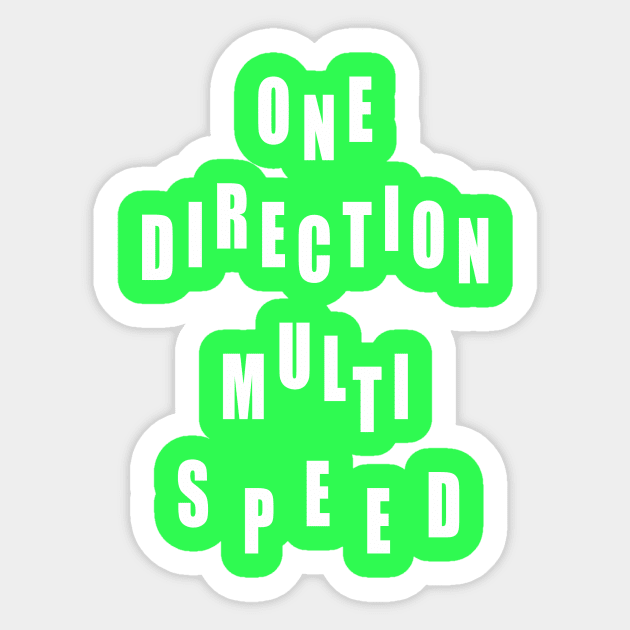 One Direction Multi Speed-Faith Hope Love Sticker by thecolddots